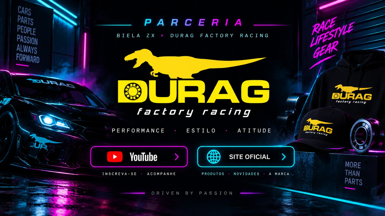 Parceria Biela ZX e Durag Factory Racing
